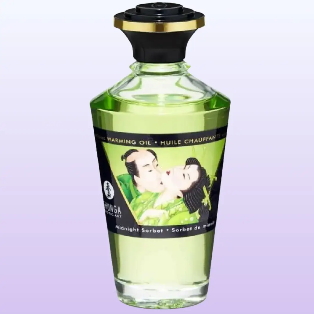 Shunga Aphrodisiac Warming Oil Sorbet Aromalı Isıtmalı Masaj Yağı 100 Ml.