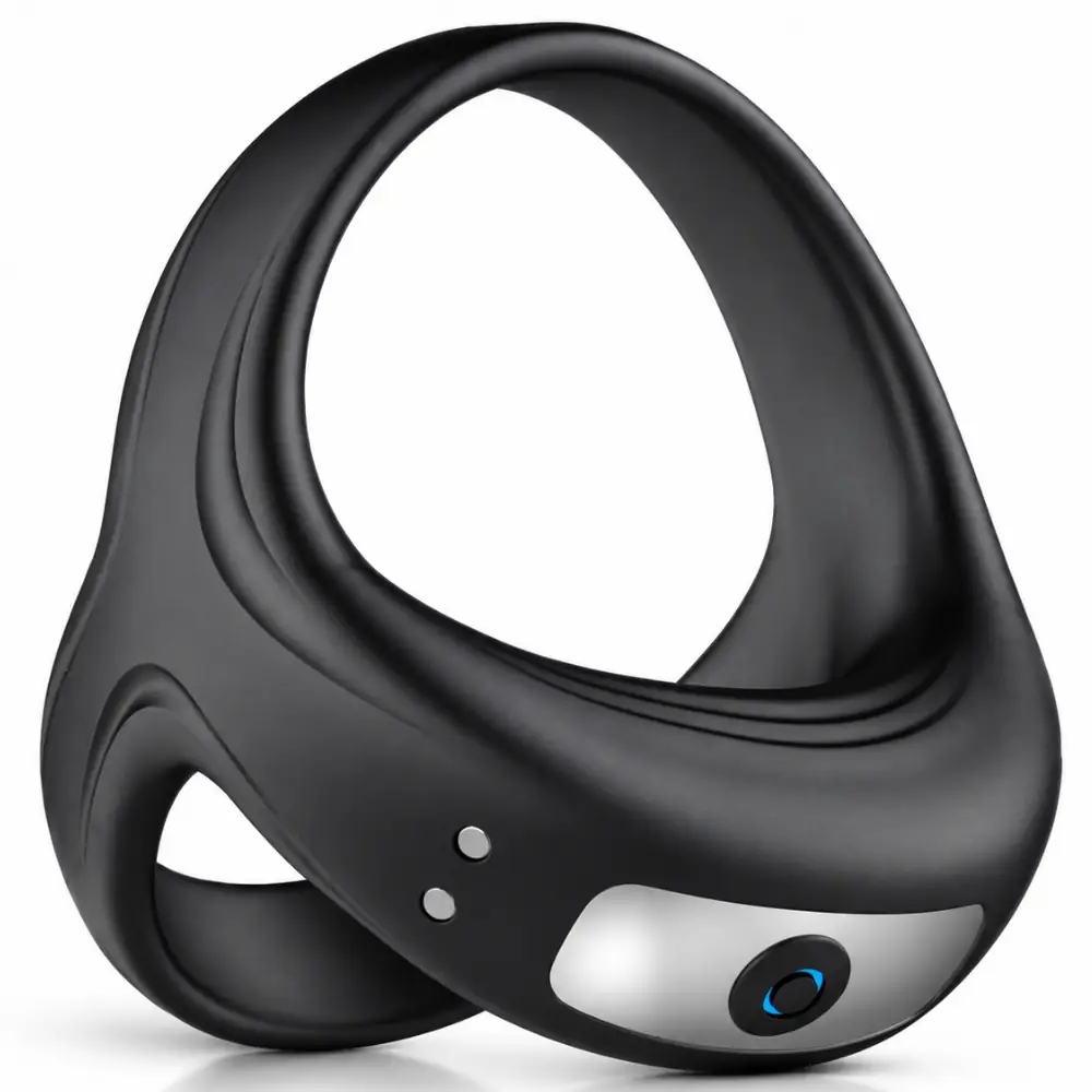Piq Toys Cock Ring Testis Destekli Şarj Edilebilir Penis Halkası