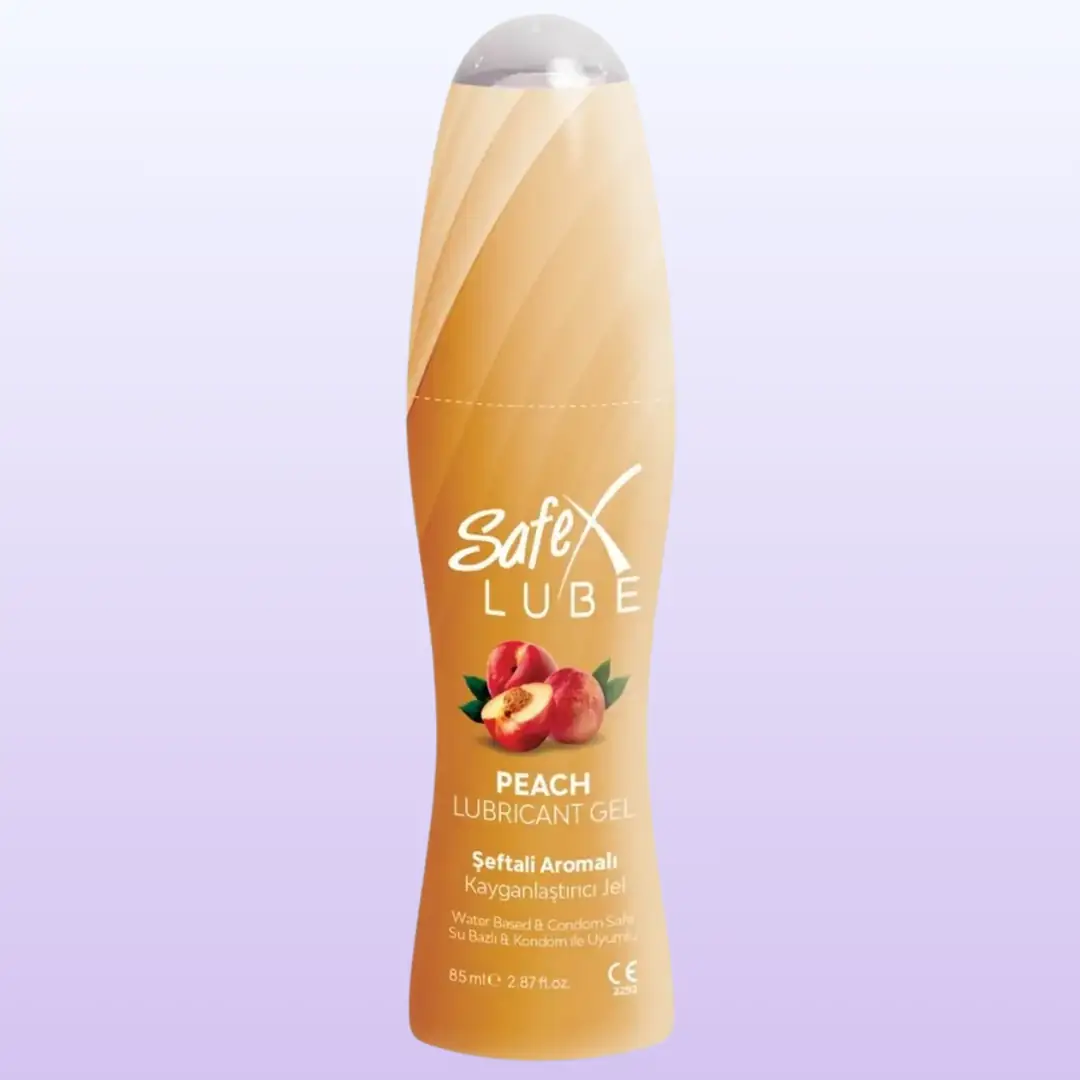  Safex Lube Su Bazlı Şeftali Aromalı Kayganlaştırıcı Jel 85 Ml.