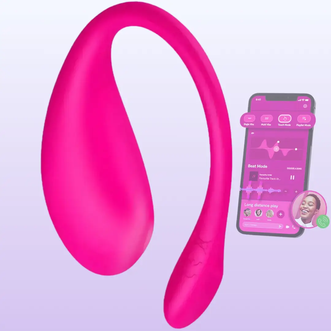 Lovense Lush 2 Telefon ve Tablet Kontrollü Vibratör