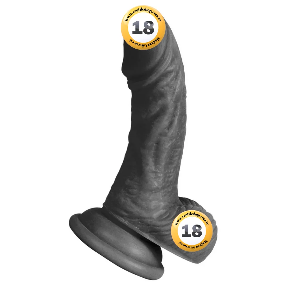 Xise Dildo Series Vincy 13 cm Realistik Penis XS-WBC10015-Black