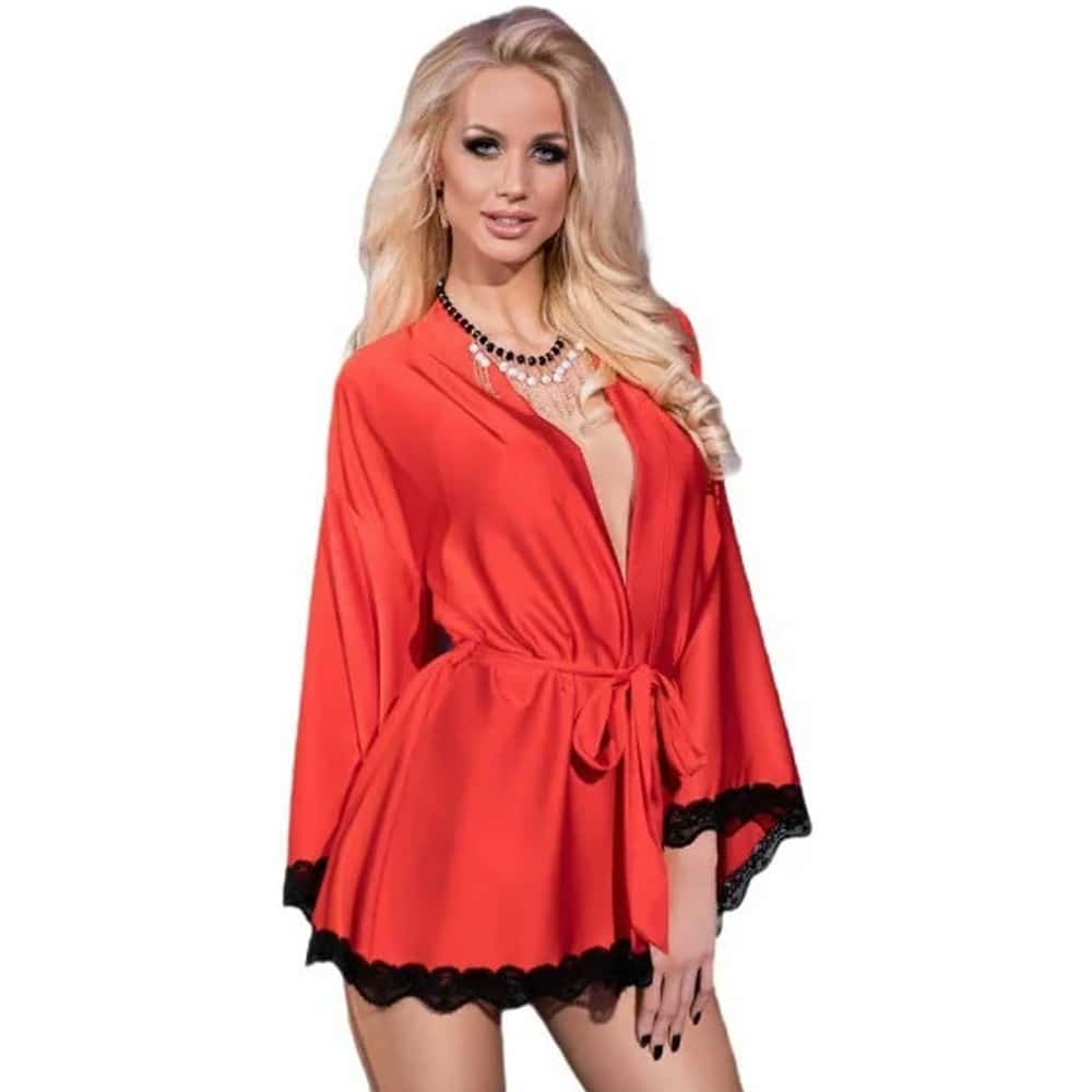 Fantasy Wear Daria Saten Sabahlık ve Gecelik