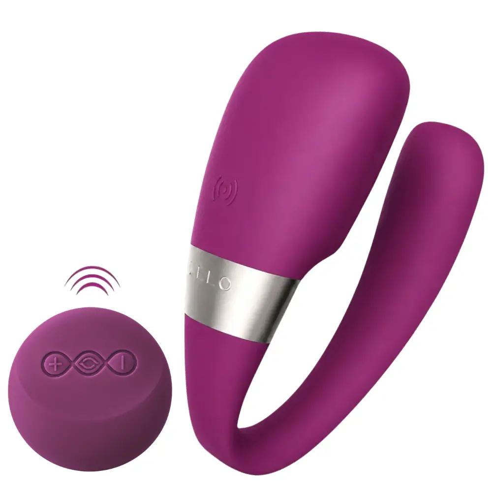 Lelo Tiani 3 Uzaktan Kumandalı Çiftlere Özel Partner Vibratör-Deep Rose