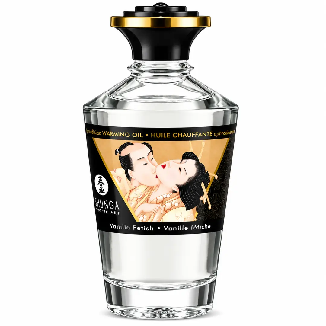 Shunga Aphrodisiac Warming Oil Vanilla Aromalı Isıtmalı Masaj Yağı 100 Ml.
