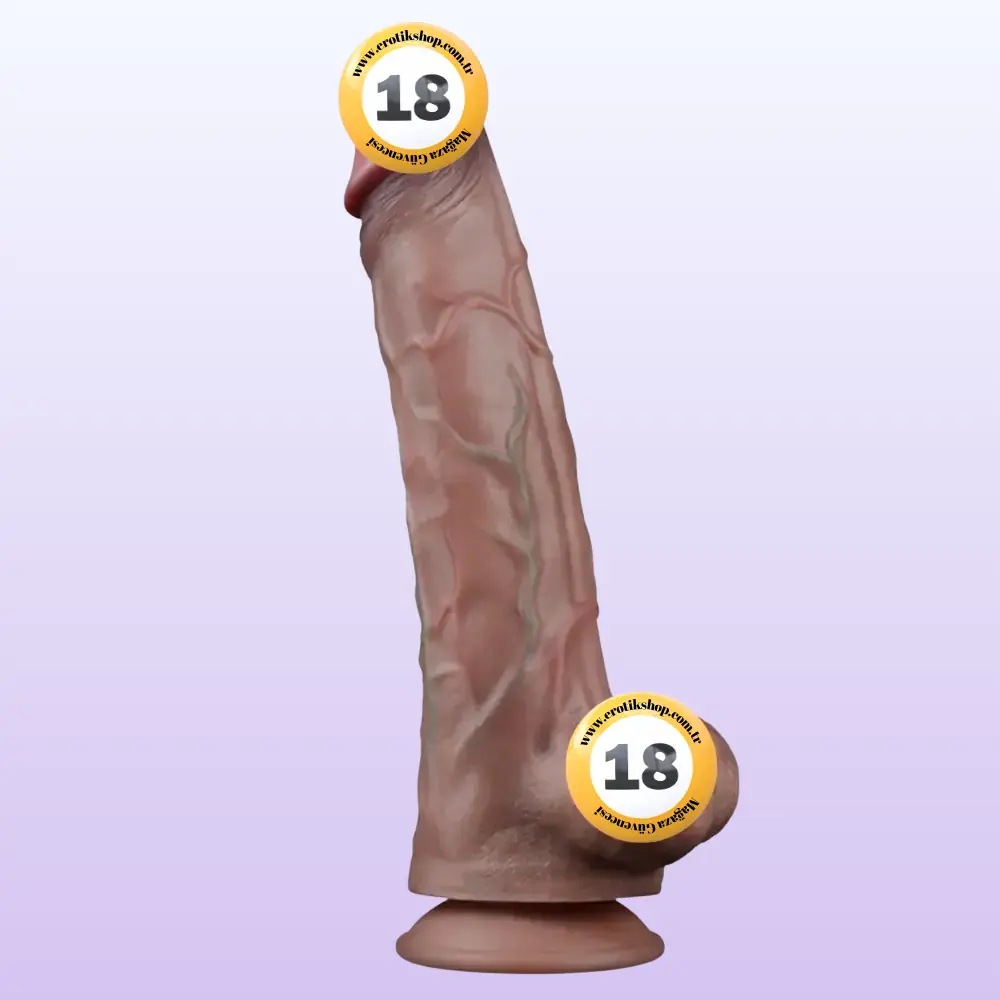 Lovetoy Dual Layered Platinum Silicone Cock 29.5 Cm Büyük Realistik Penis