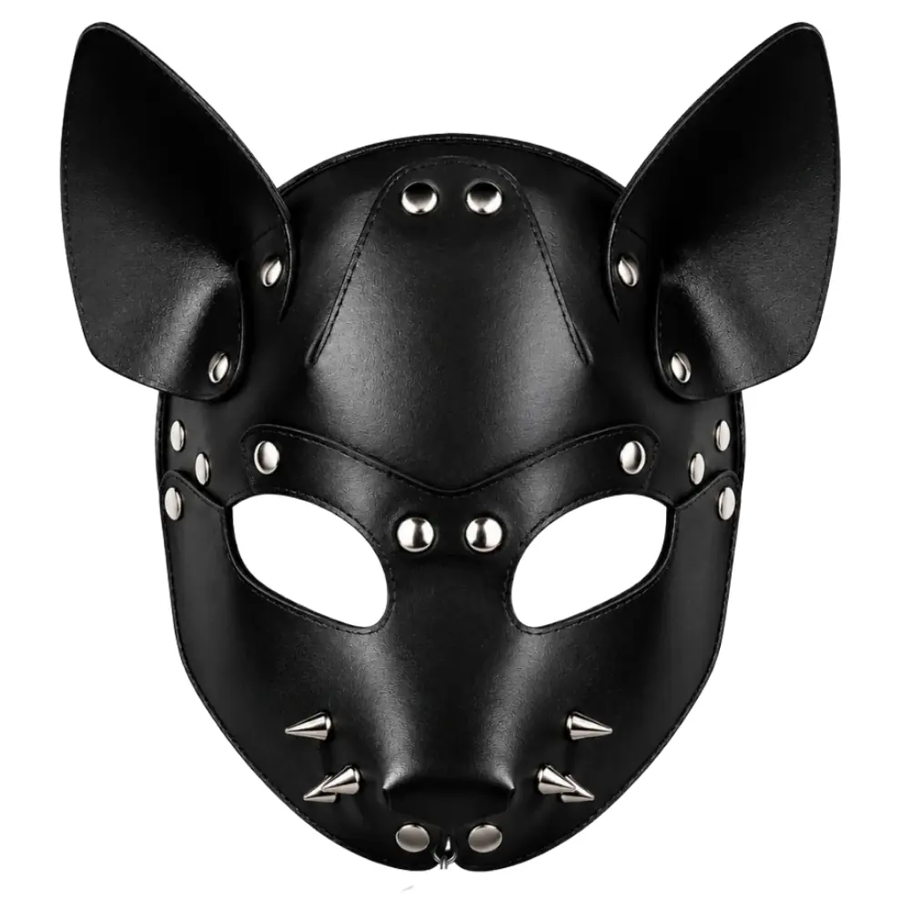 The Fetish Fantasy Series Wolf Mask Deri Görünümlü Fantezi Maske