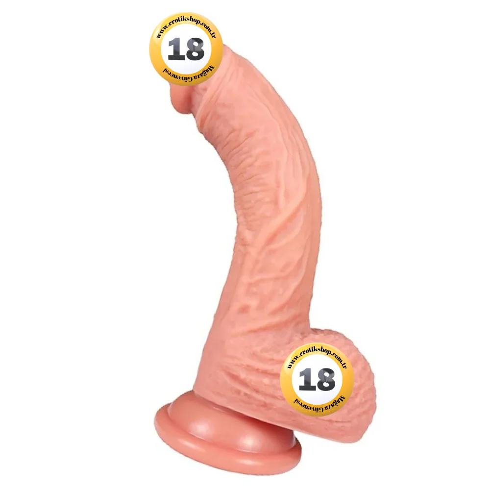 Shequ Dildo Series Deans Curve Natural Doku 21 cm Realistik Penis