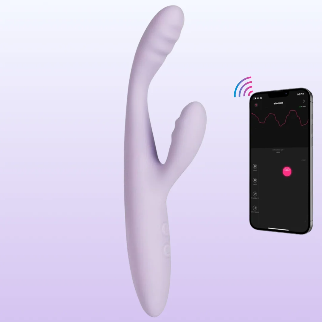 Svakom Cici+ 2 Şarj Edilebilir Telefon Kontrollü Slim Rabbit Vibratör