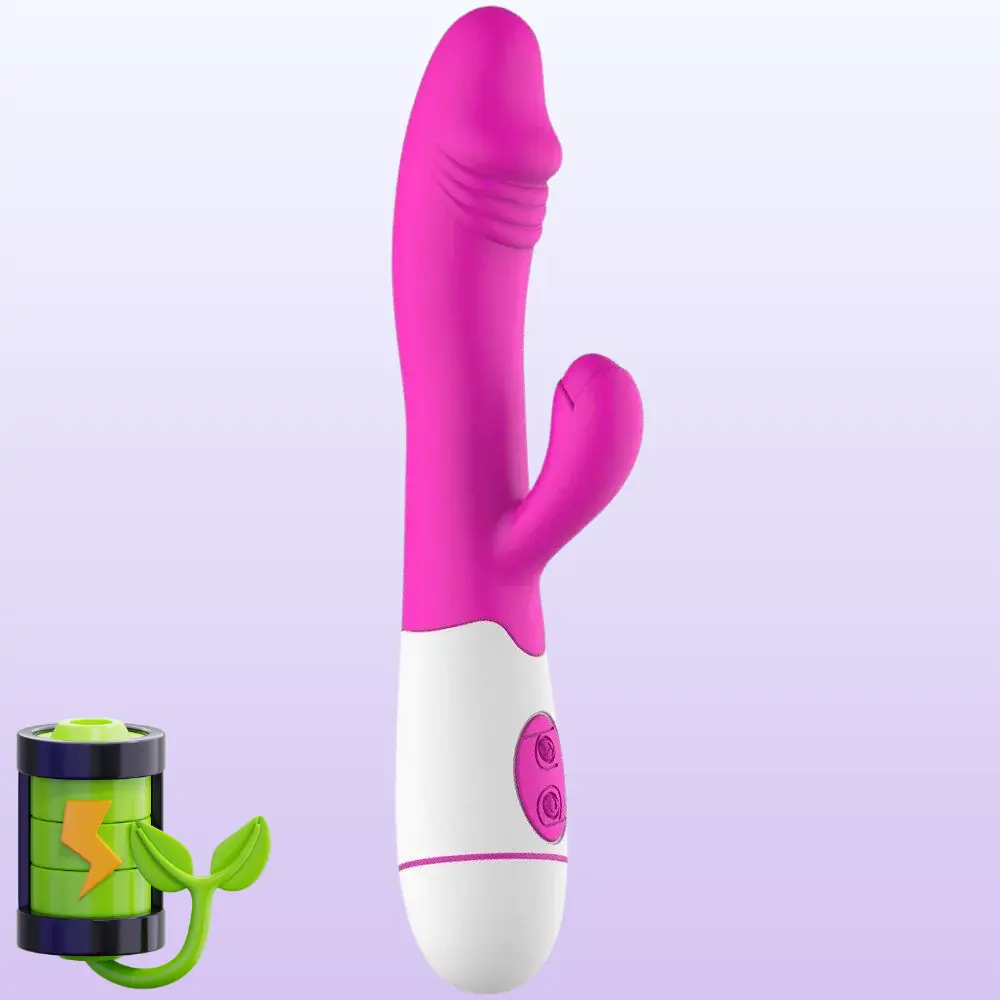The Vibe Mexbin 30 Mod Titreşimli Rabbit Vibratör-Pink