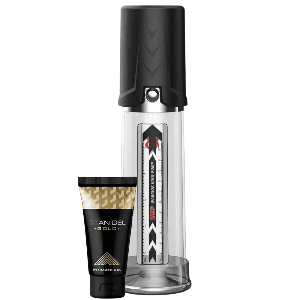 Canwin High End Manual Penis Pump-Push Up Titan Jel Penis Pompası