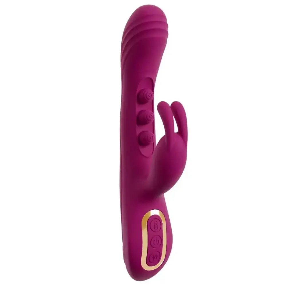 Javida İnnovation 2 Fonksiyonlu Vuruşlu ve Titreşimli Rabbit Vibratör