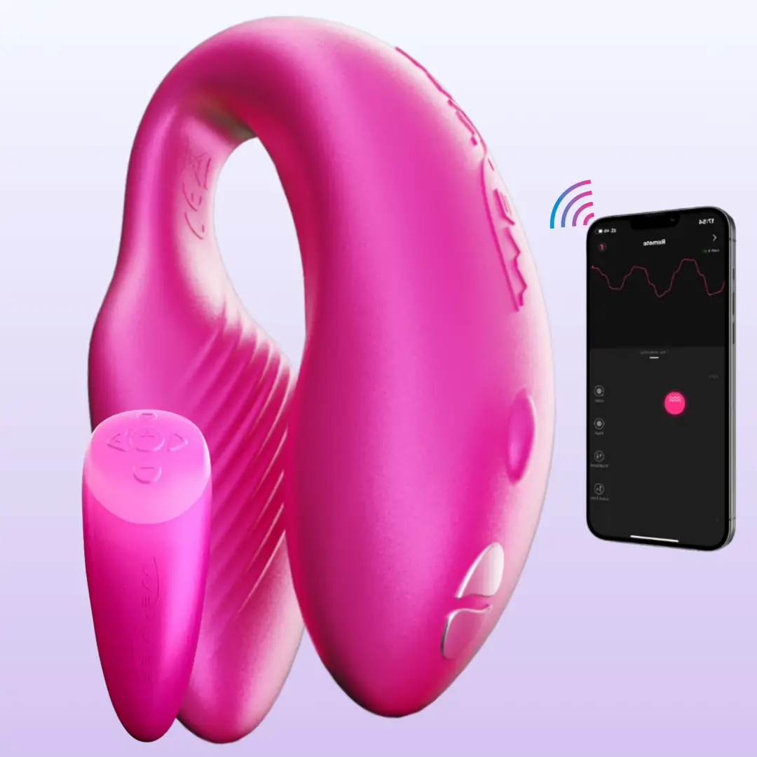 We-Vibe Chorus Çiftlere Özel Telefon Kontrollü Vibratör - Pink