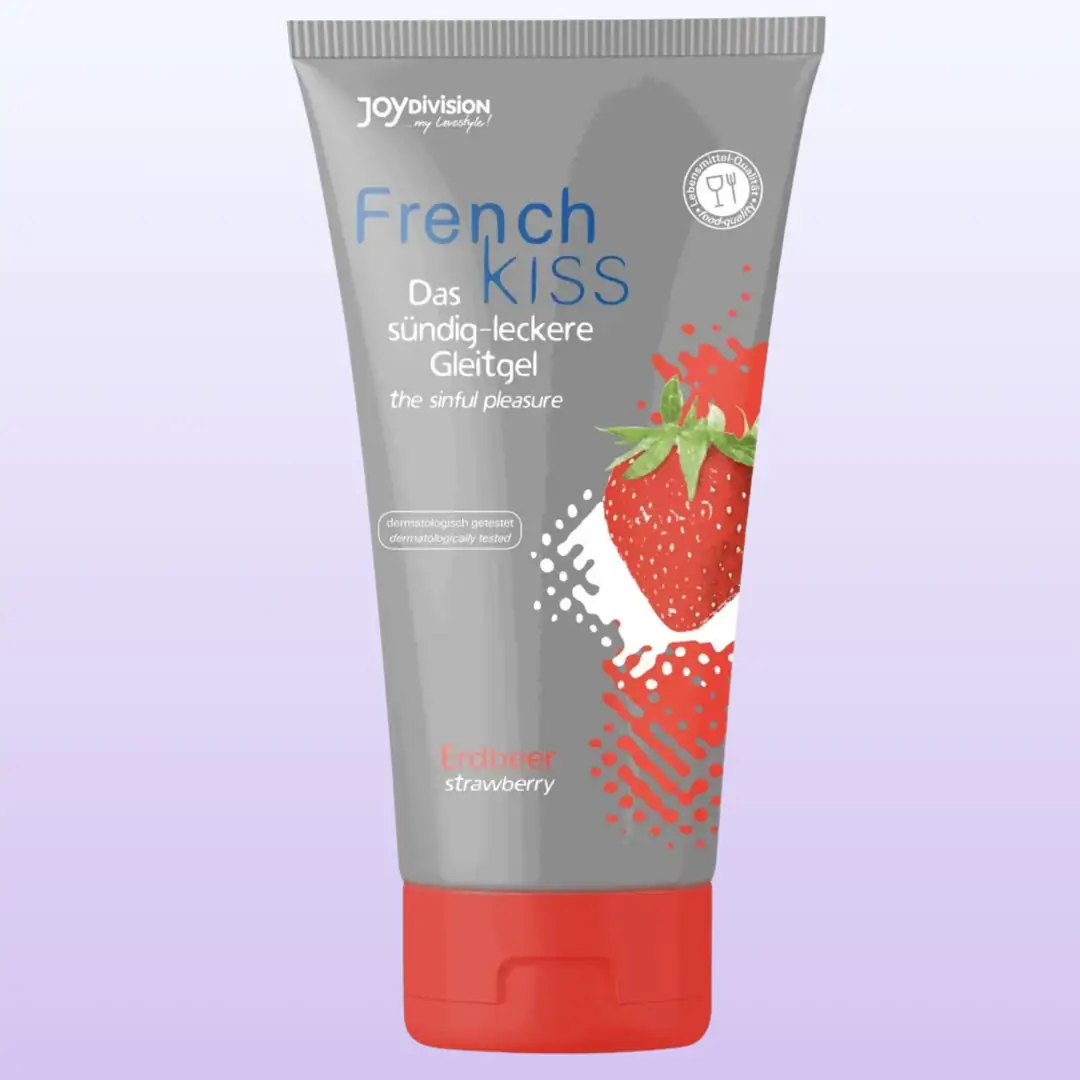 Joy Division Frenchkiss Çilek Yenilebilir Kayganlaştırıcı Jel 75 ml.