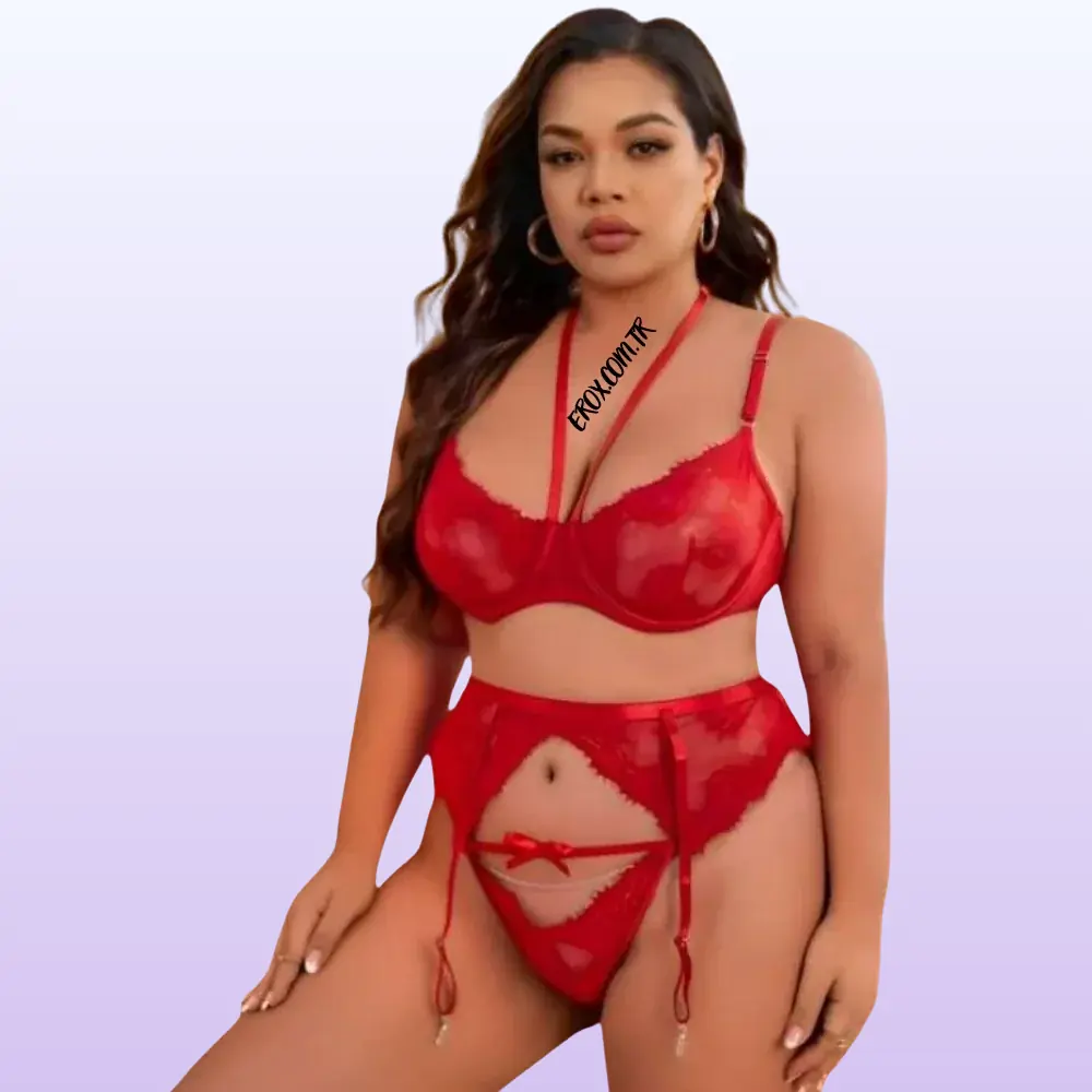 She Fantasy Wear Jartiyerli Seksi Gecelik