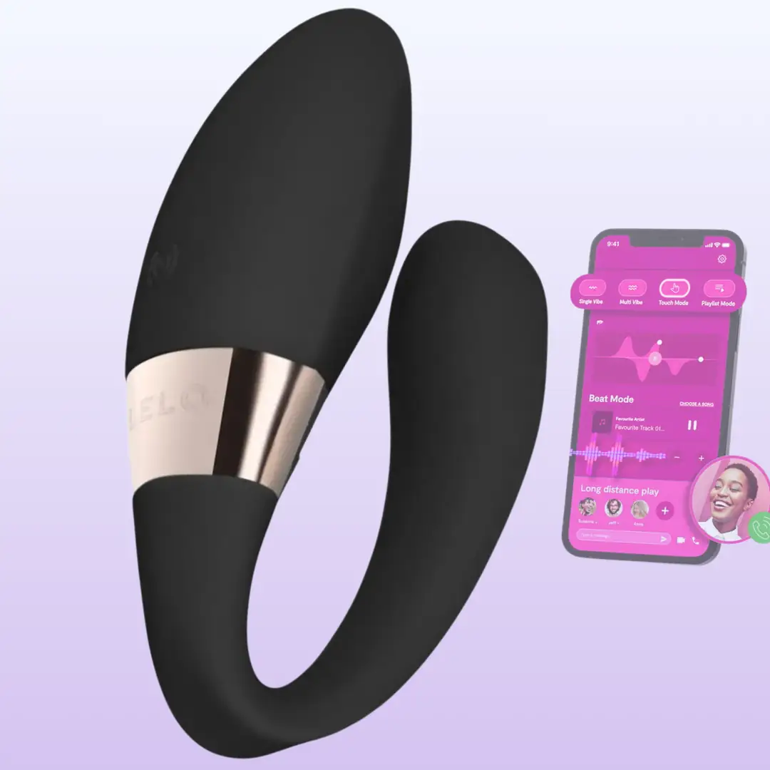 Lelo Tiani Harmony Dual-Action Telefon Kontrollü Partner Vibratör-Black