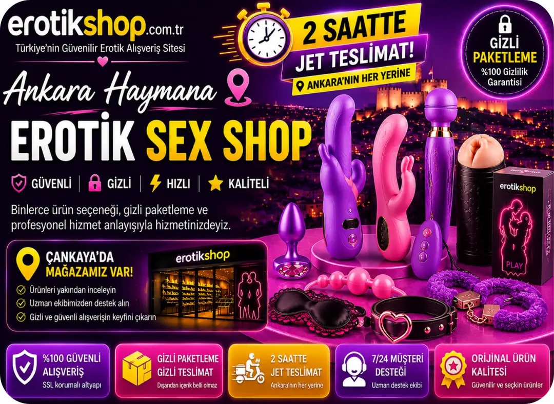 Ankara Haymana Erotik Sex Shop Mağazamız