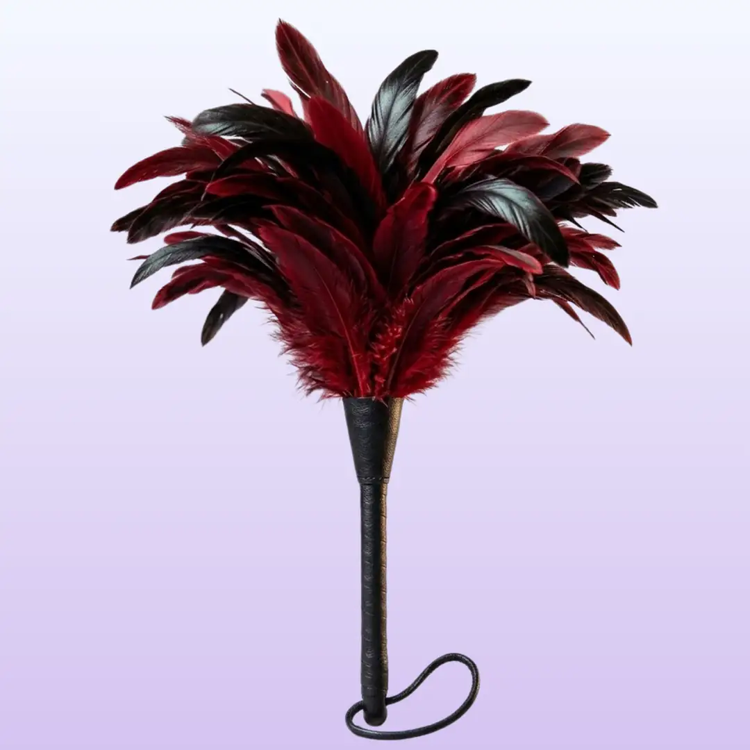 The Fetish Fantasy Series Gıdıklayıcı Tüy-Kırmızı