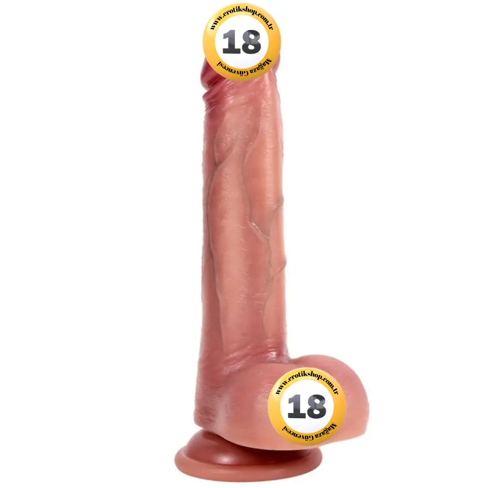 Shequ Dildo Series Bert Natural Doku 22 Cm Realistik Penis