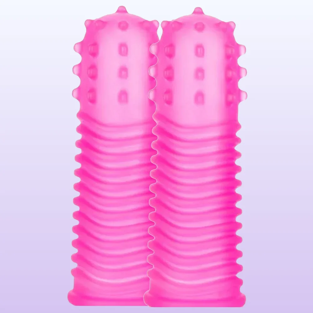 Calexotics Intimate Play Finger Tingler Parmak Kılıfı-Pink