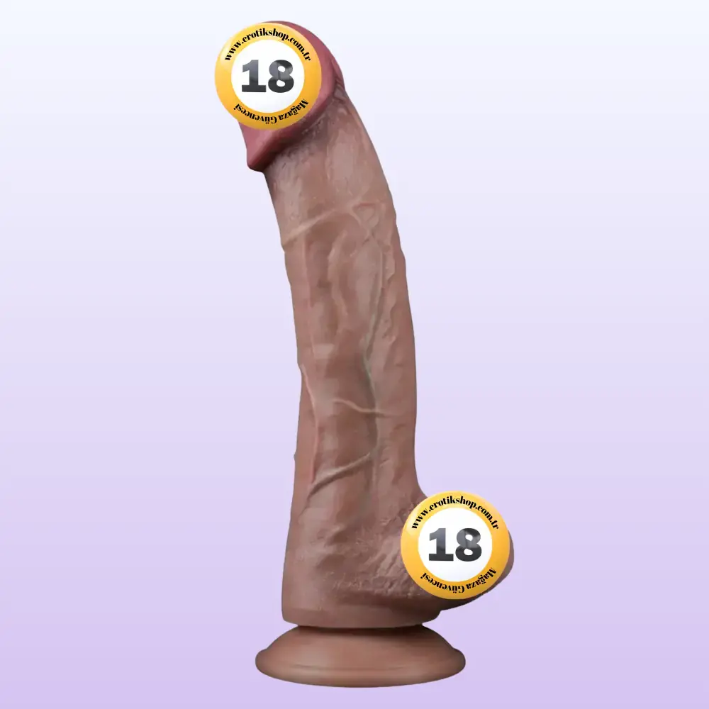 Lovetoy Dual Layered Platinum Silicone 26.5 Cm Büyük Realistik Penis