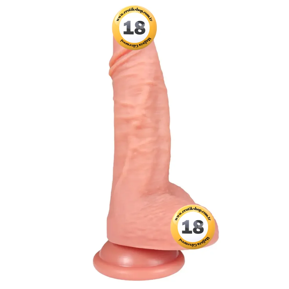 Shequ Dildo Series Ercules Natural Doku 22 Cm Realistik Penis SQ-WBD10006