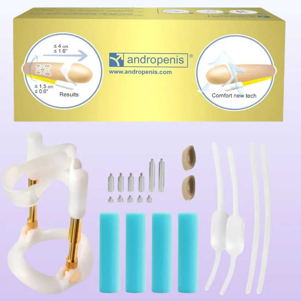 和*紙様 Andropenis Gold Andro Penis Gold Penextender Kit Penis Traksiyon Cihazı