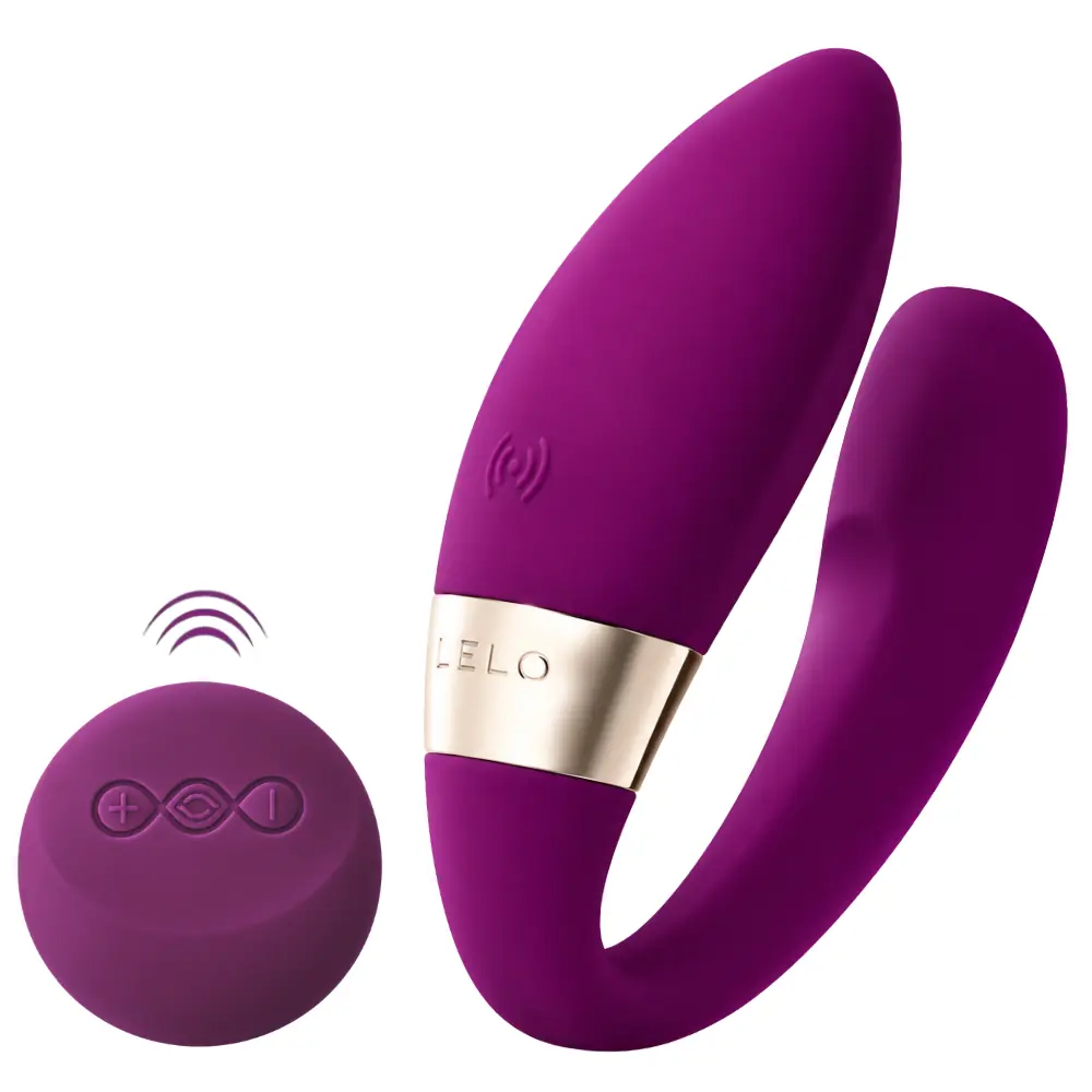 Lelo Tiani 2 Şarj Edilebilir Çiftlere Özel Partner Vibratör-Deep Rose