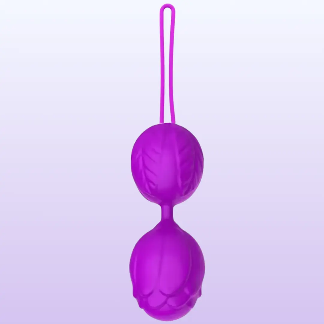 The Kegel Balls Exercisers Jiggle Kegel Egzersiz Topu-Purple