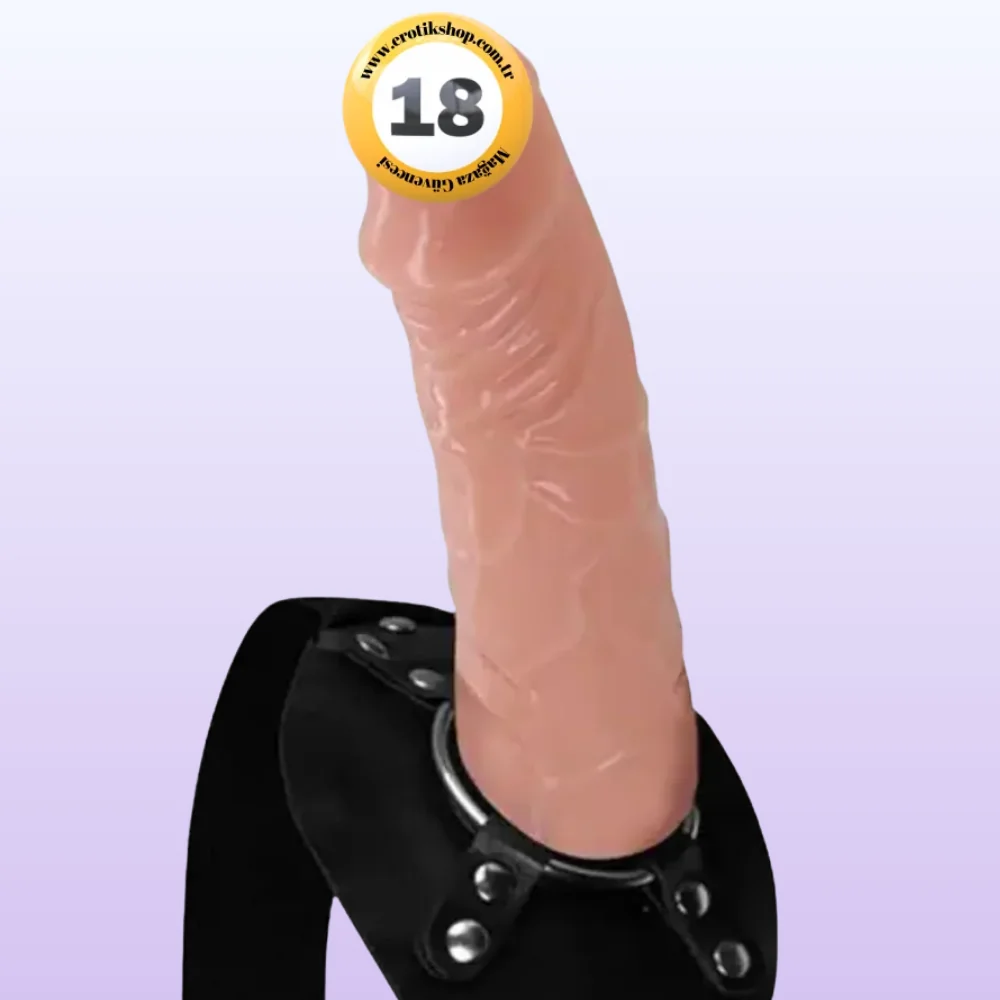 Baile Flirting Strapon 17 cm Bacak Bağlantı Strapon Kemerli Penis