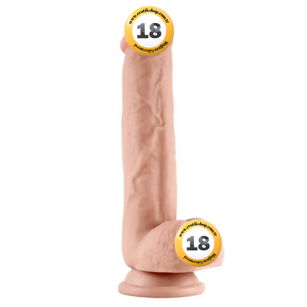 Lovetoy Sliding Skin Dildo Hareketli Deri Özellikli 24 Cm Realistik Penis