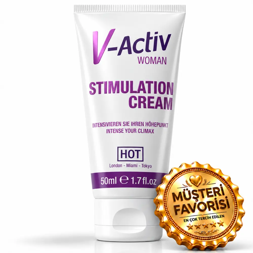 Hot V-Activ Stimulation İnstense Bayanlara Özel Krem 50 ml.