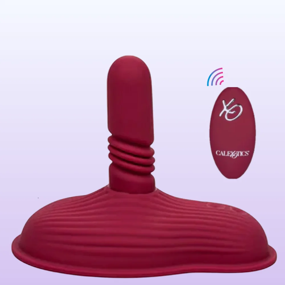 Calexotics Dual Rider Thrust and Grind Titreşimli Koltuk Seks Makinası