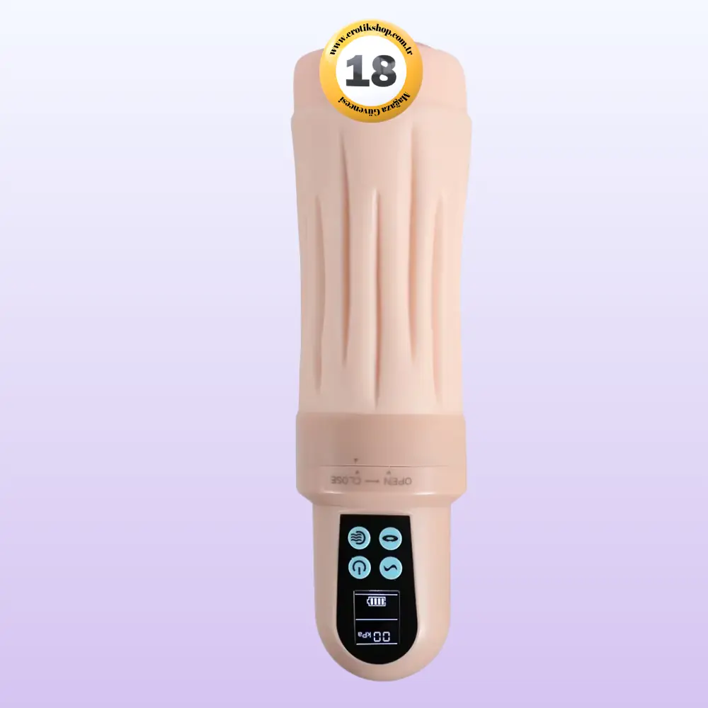 Shequ No.5 Beta Suction Emiş Güçlü Titreşimli Masturbator Vajina SQ-MA60119-3.0
