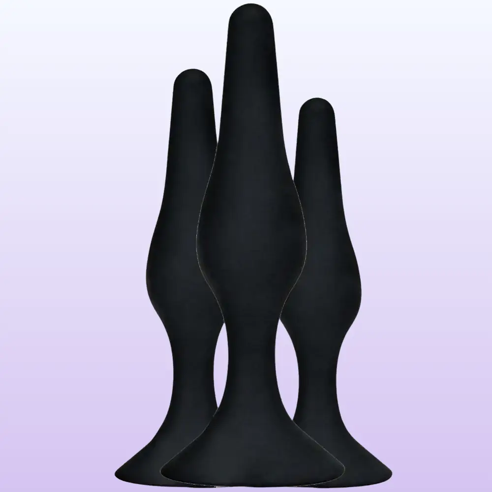 ToyJoy Curvy Companions Kit 3 Pcs. Anal Alıştırıcı Set