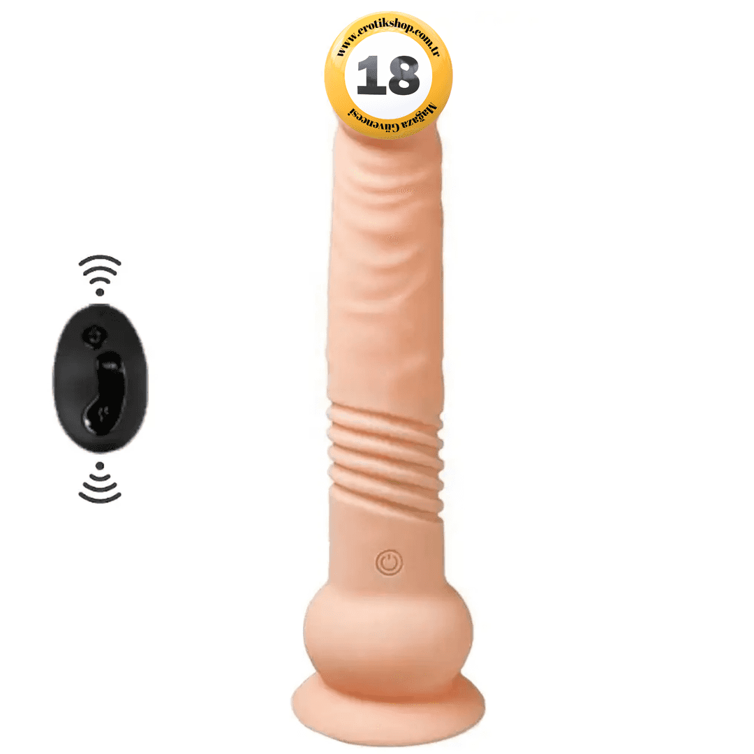 Aphrodisia Escapade Thrusting İleri Geri Hareketli Titreşimli Penis-Flesh