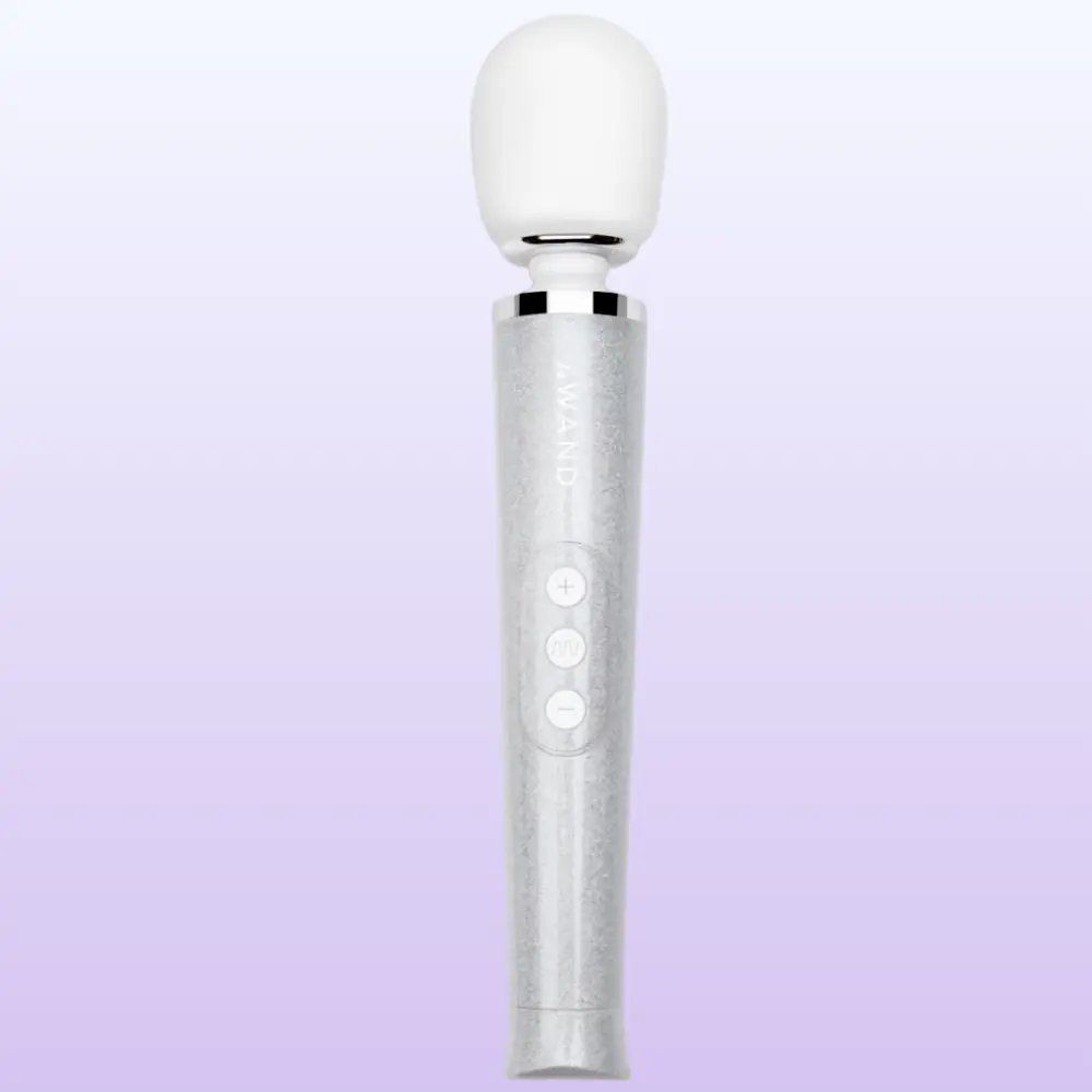 Le Wand Petite All That Glimmers Massager Wand White Şarj Edilebilir Masaj Aleti