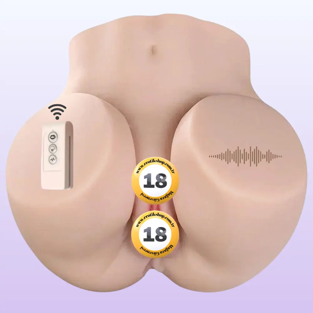 Shequ Mignon Emişli ve Titreşimli Realistik Kalça Masturbator SQ-MAS50090