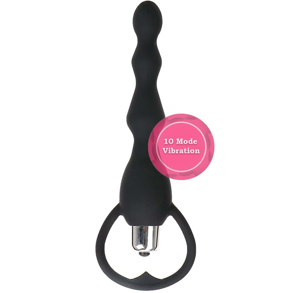 The Anal Fantasy Luiluer Exovid 10 Mod Boğumlu Anal Vibratör-Black
