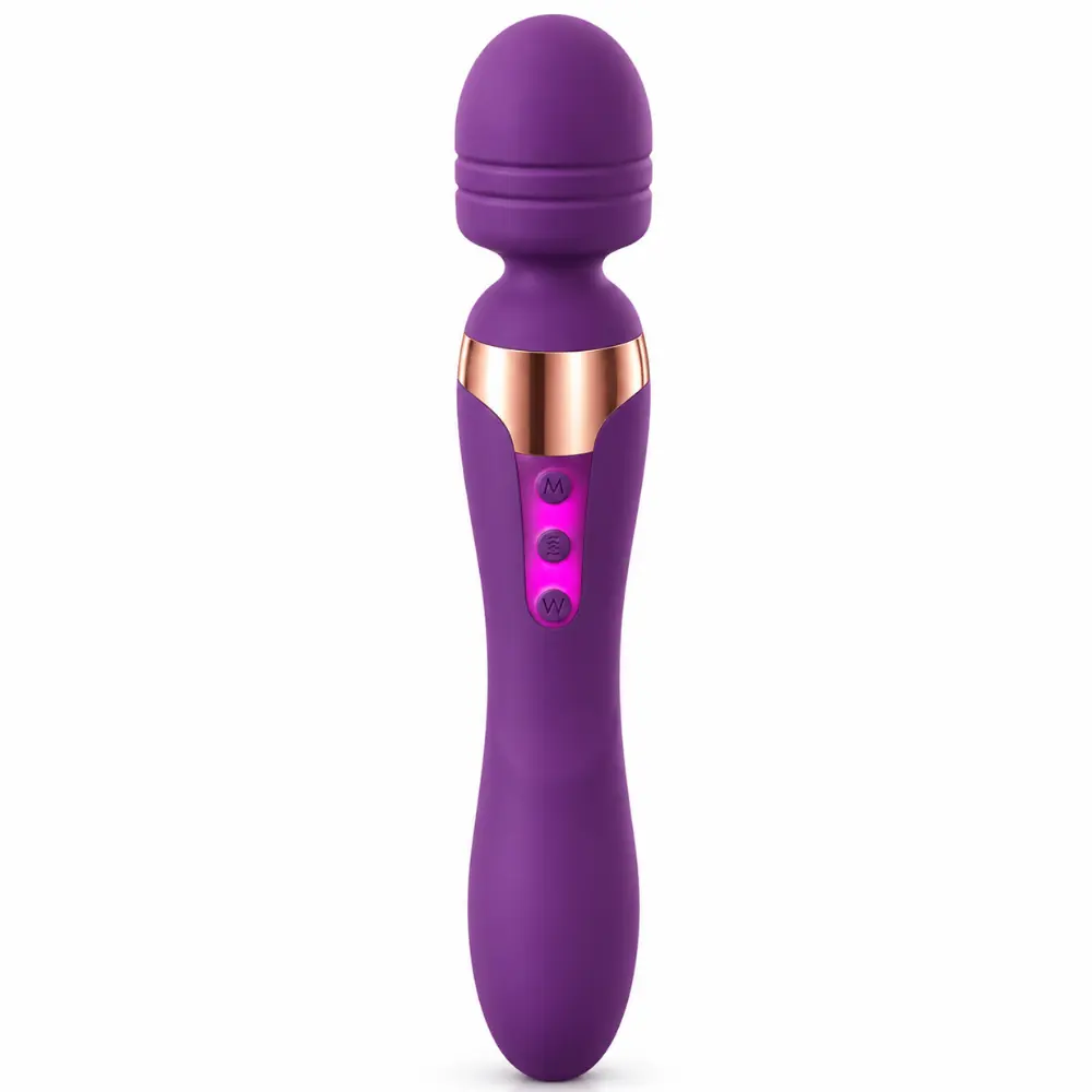 Javida Double Vibro Çift Motorlu Şarjlı Masaj Aleti
