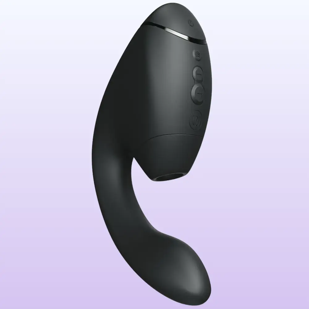 Womanizer Next Duo 3D Pleasure Air ve Titreşimli Çift Uyarıcı Vibratör