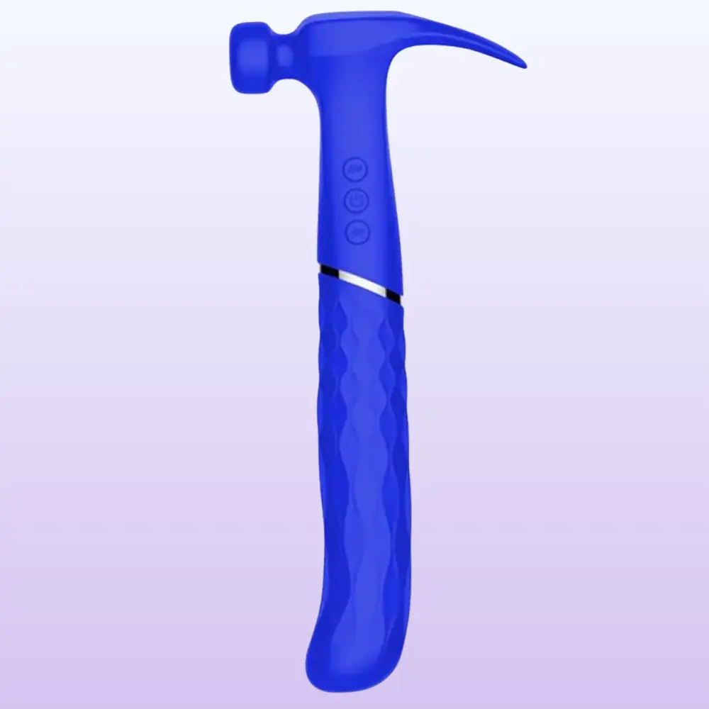 The Vibe Hammer Love Ultra Güçlü Çekiç Vibratör-Blue