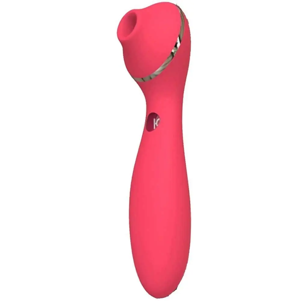 KissToy Polly Air Pulse Warming Vibe Red Püskürtmeli Isıtmalı Vibratör