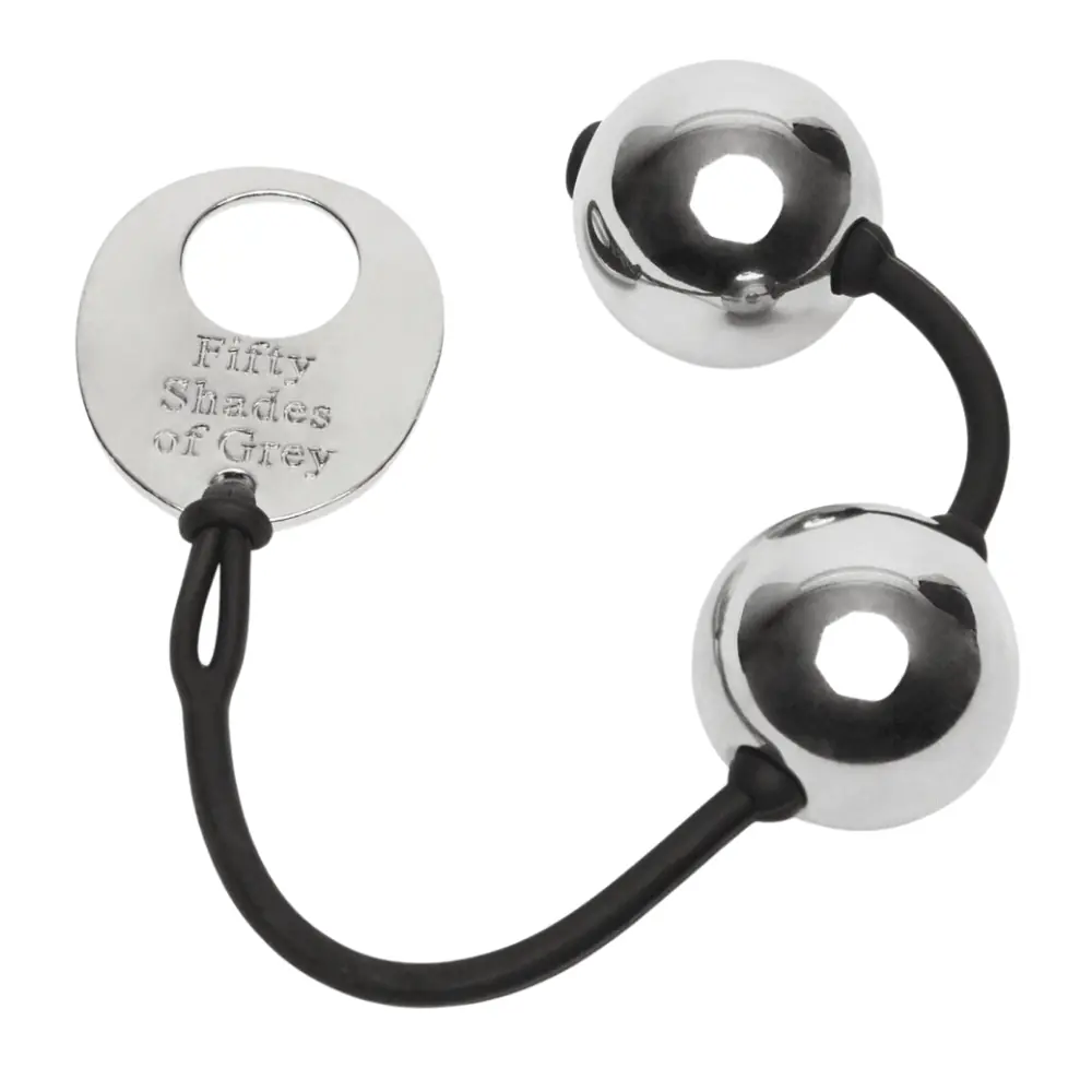Fifty Shades of Grey Inner Goddess Silver Pleasure Balls Aşk Topu