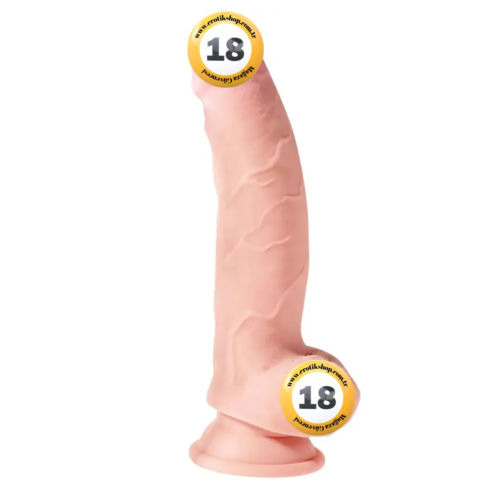 King Cock Triple Density 20 Cm 3D Gerçekçi Realistik Penis