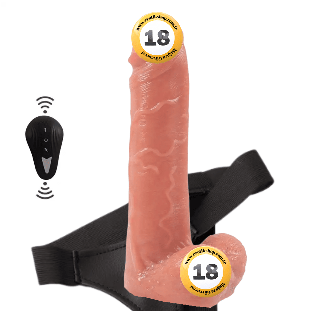 Shequ Harriet 20.5 Cm İleri Geri Hareketli Kemerli Realistik Penis