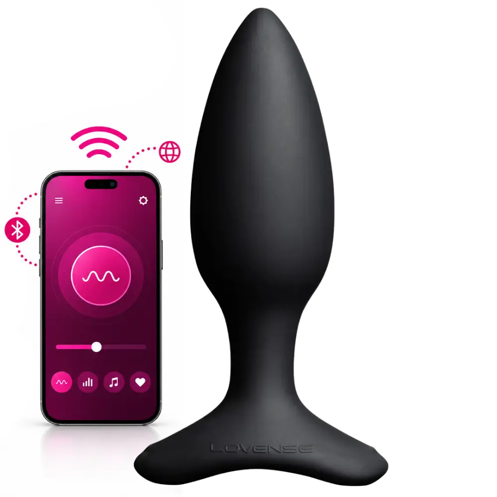 Lovense Hush 2 Butt Plug S 38 mm Telefon Kontrollü Anal Vibratör