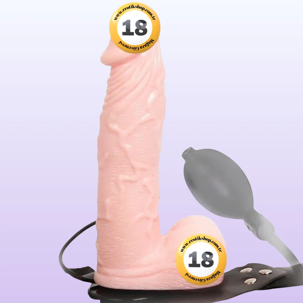 Baile Ultra Harness Şişirilebilir Kemerli Realistik Penis BW-022037