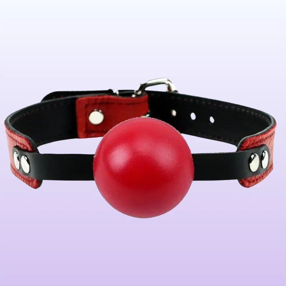 The Fetish Fantasy Series Master Ball Gag Ağız Topu-Kırmızı