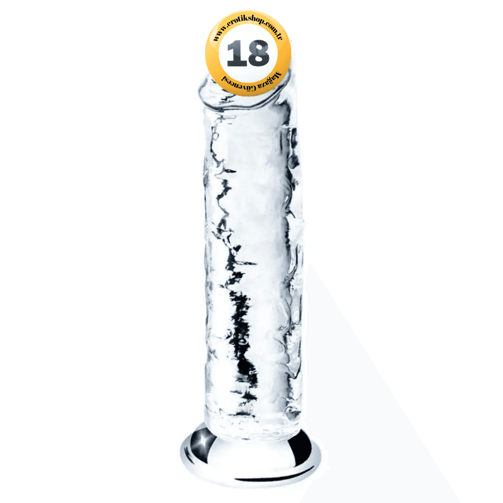 Lovetoy Flawless Clear Dildo 18 cm Realistik Jel Penis