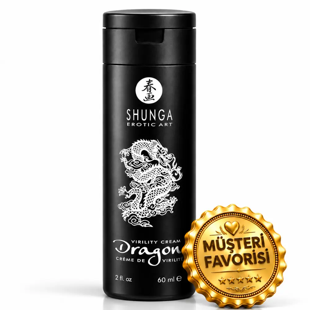 Shunga Erotic Art Dragon Creme İntensifying Cream Çiftlere Özel Krem